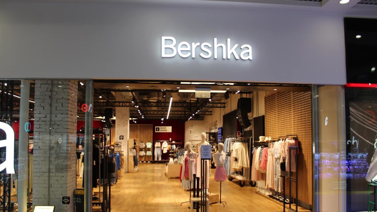 Jupe à carreaux de Bershka