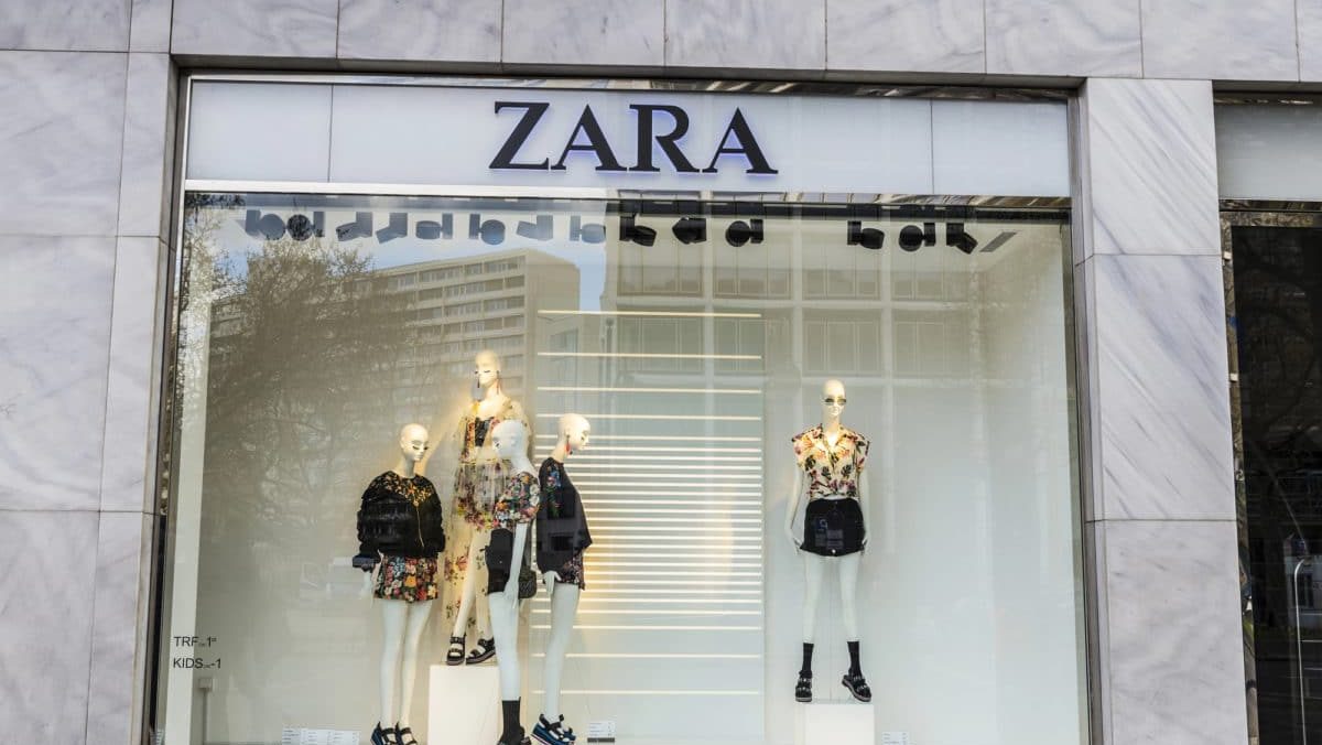 Robe noire de chez Zara