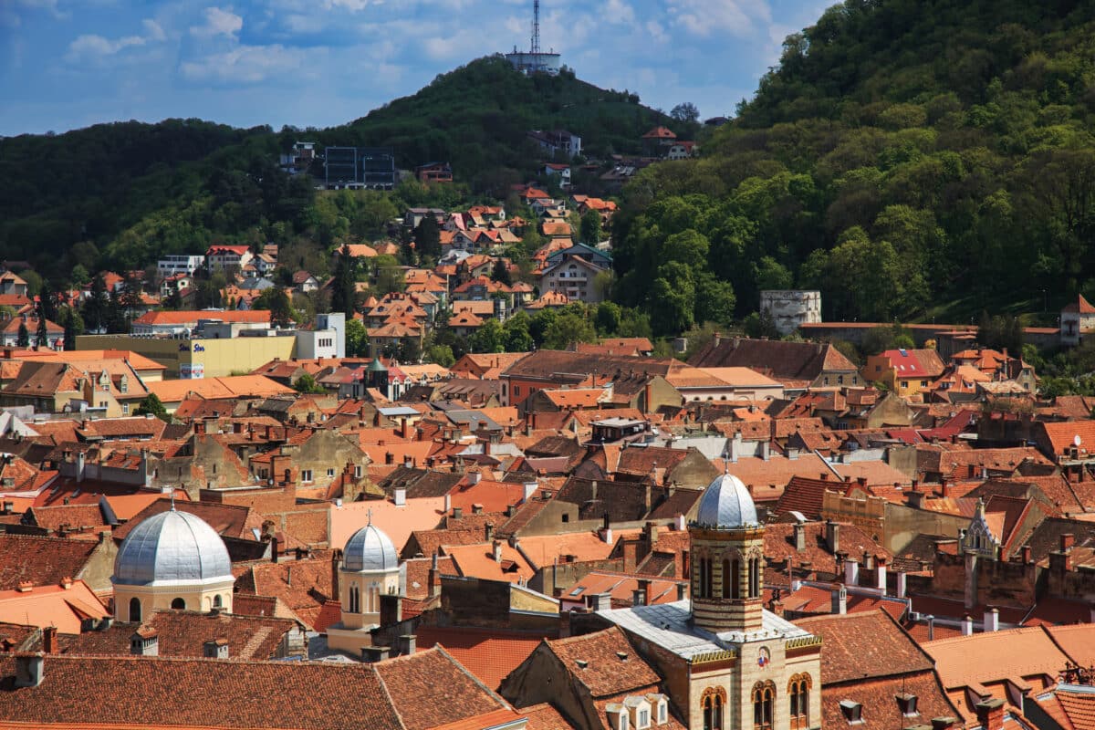 Ville de Brasov, Roumanie